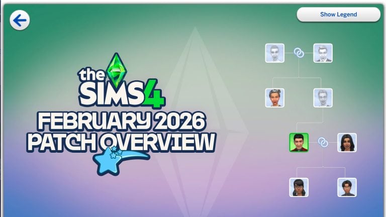 The Sims 4 February 2026 Patch Overview: Legacy Feature Improvements and Game Fixes!