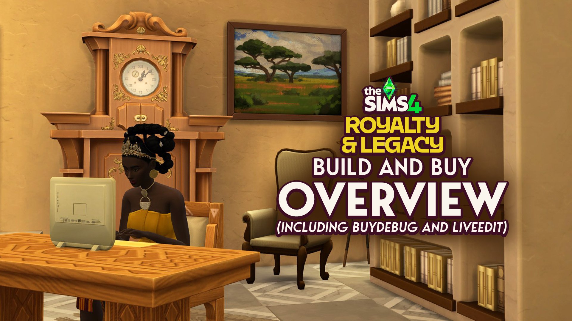 Complete Build/Buy Overview of The Sims 4 Royalty & Legacy Objects (Including Hidden Items)
