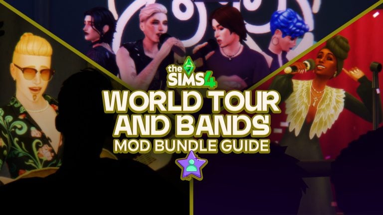ROCK ON & STAND OUT: The Sims 4 World Tour Mod & Optional Bands Module Guide