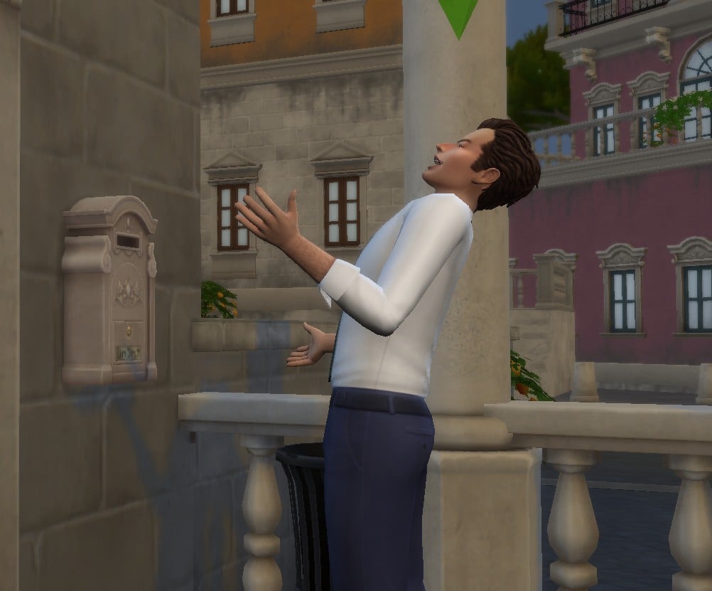 Sims Scandal- The Sims 4: Royalty & Legacy, Mail a Nasty Letter