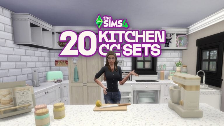 The Sims 4 Kitchen CC: 20 Sets To Spice Up Your Cooking Space