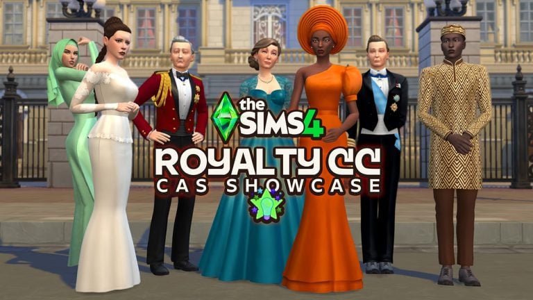 Fashion Fit For A Royal: The Sims 4 Royalty CC Showcase