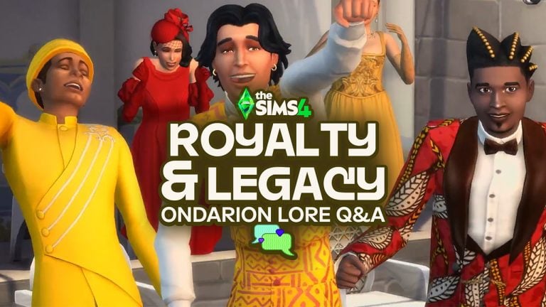 The Sims 4 Ondarion Lore Q&A: Developers Tell New Royalty & Legacy Secrets