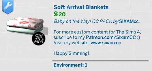 Soft Arrival Blankets Detail