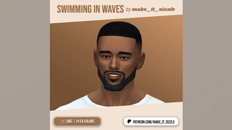 Swimming in Waves Hair Make it Sizzle