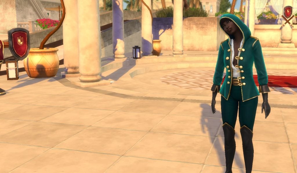 The Sims 4 Royalty & Legacy Swordsmanship Skill-Stretch