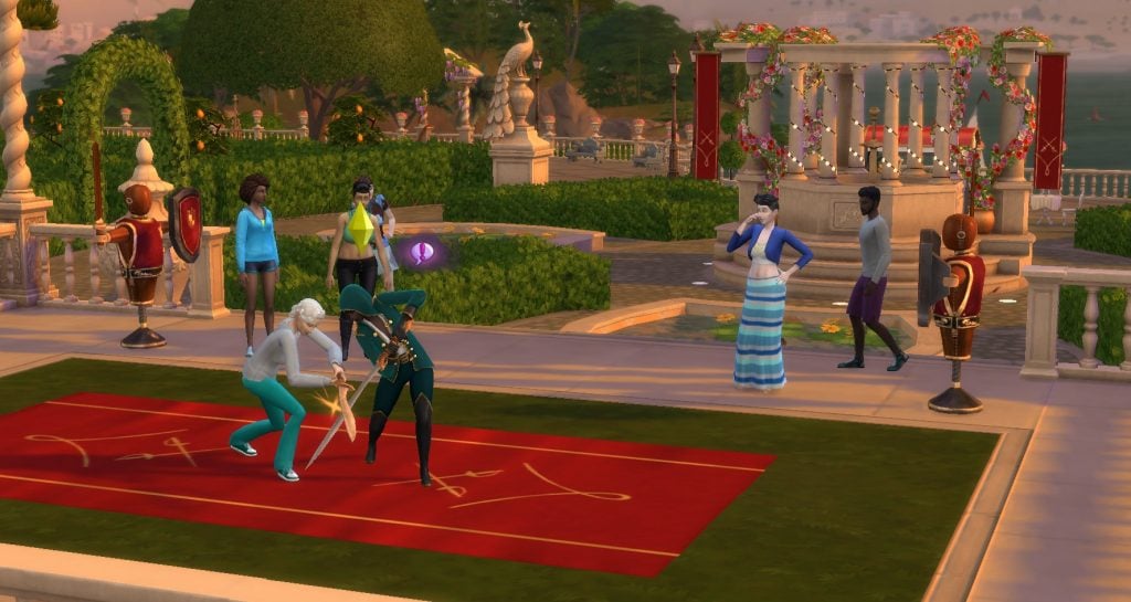 The Sims 4 Royalty & Legacy Swordsmanship Skill- Bellacorde Tournament