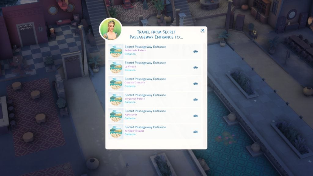 Sims 4 Secret Passageway