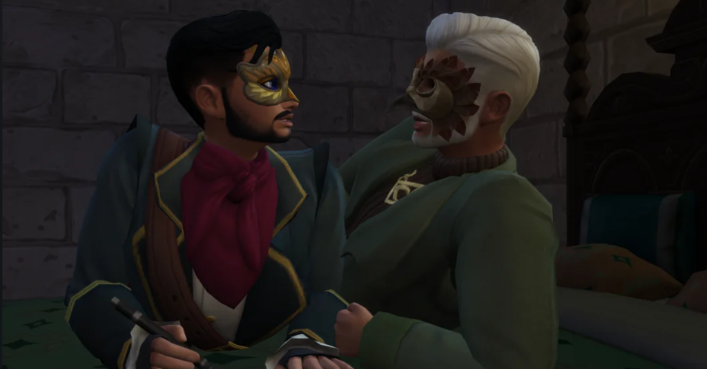 Masquerade Masks from The Sims 4: Royalty & Legacy
