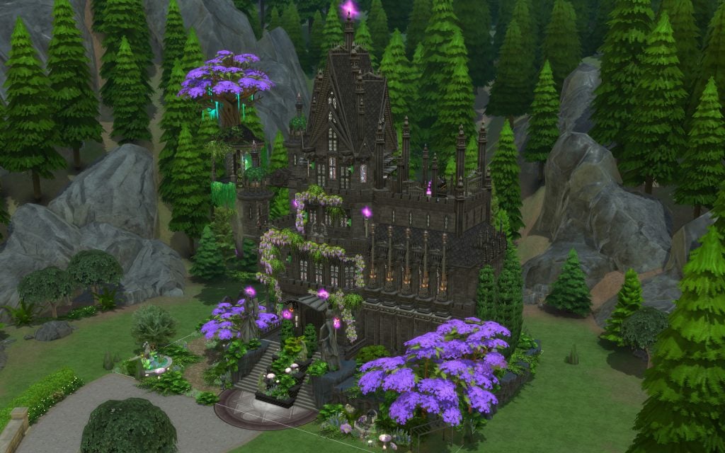 The Sims 4 Castles: 11 Royal Residental Lot Picks from The Gallery 27 castle 12
