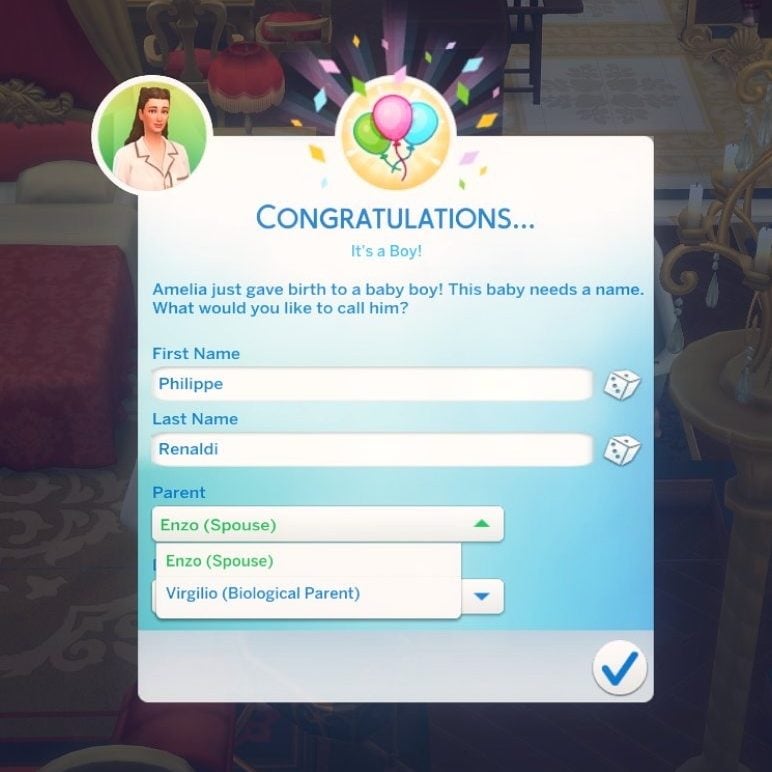 choose the parent jpeg edited