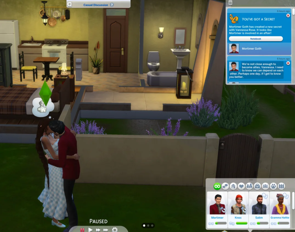 Unexpected Scandal from The Sims 4: Royalty & Legacy