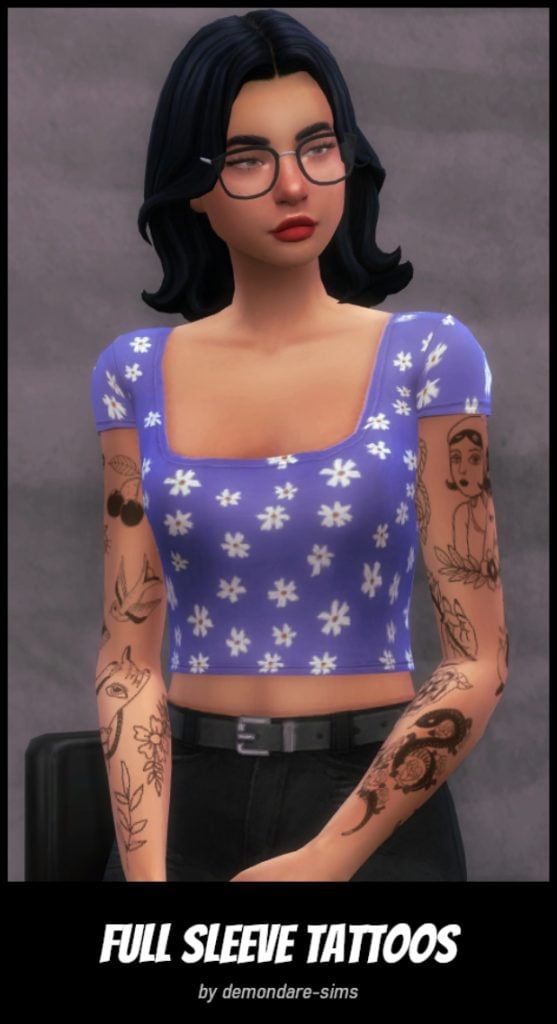 Full Sleeve Tattoo by demondare-sims