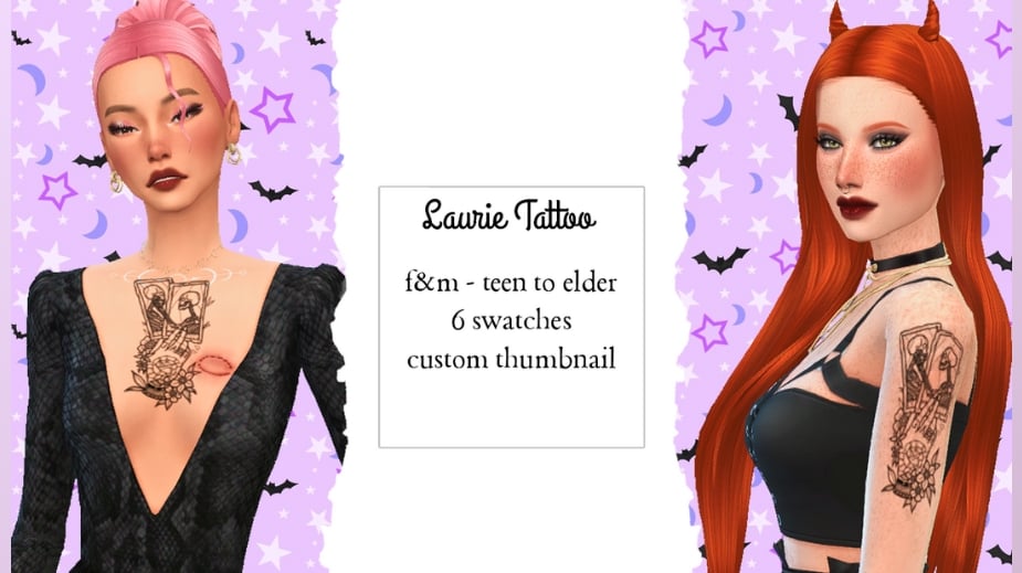 Laurie Tattoo by NekoChan-Simmer