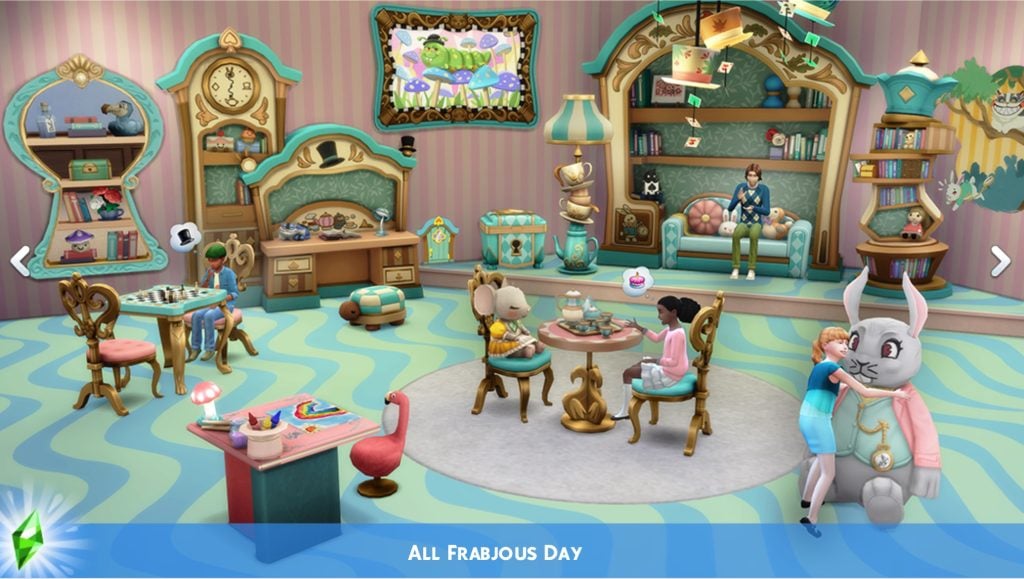 New The Sims 4 Kits Announced: Yard Charm Creator Kit and Wonderland Playroom Maxis Kit 5 new sims 4 kits screen playroom2