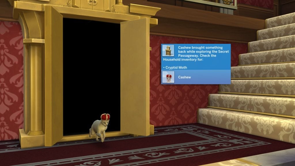Guide to Cross Pack Features in The Sims 4 Royalty & Legacy 18 pet passage