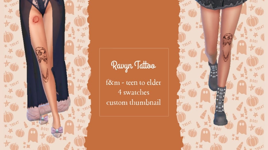 Ravyn Tattoo by NekoChan-Simmer