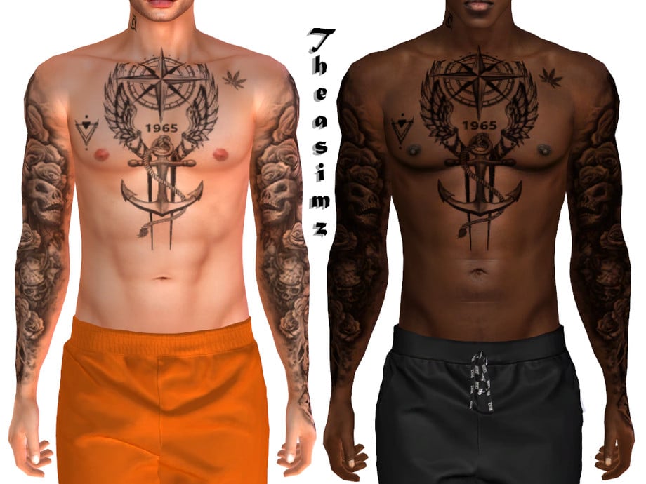 Roger Tattoo by Theasimzcc