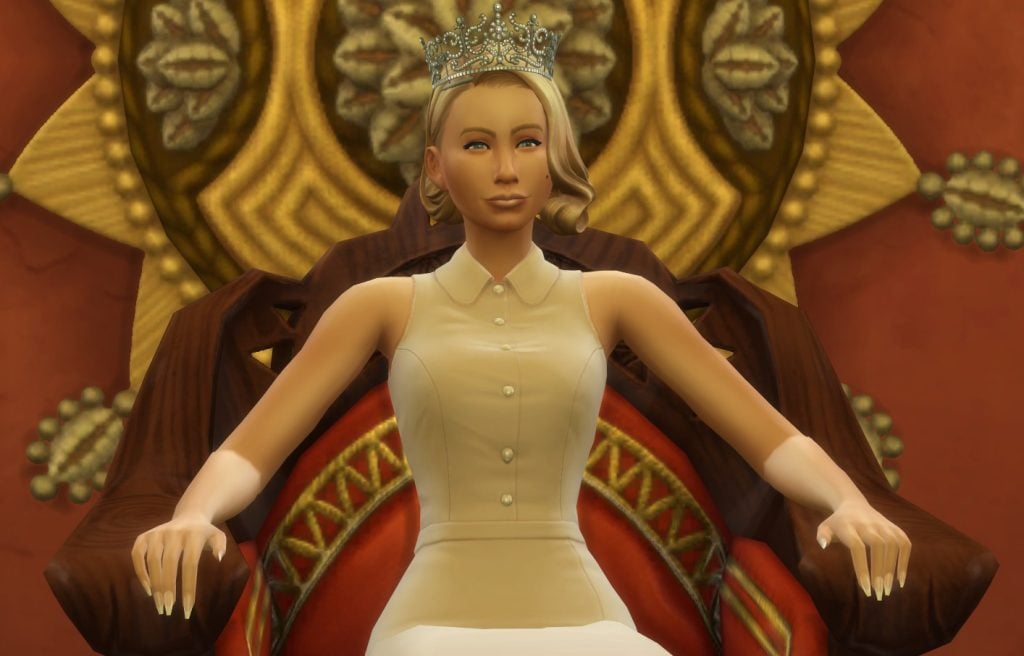 noble active career sim on throne