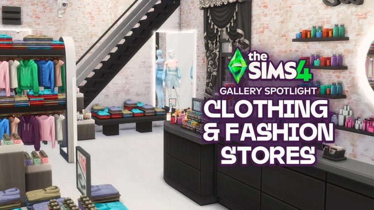 The Sims 4 Fashion and Clothing Stores: Gallery Spotlight