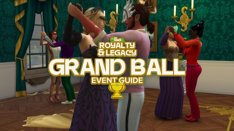 Hosting the Perfect Gold Grand Ball in The Sims 4 Royalty & Legacy