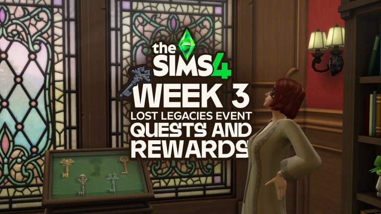 The Sims 4 Lost Legacies Event Week 3: Quests & Rewards