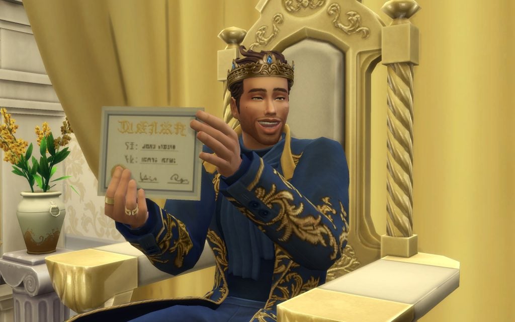 Sims 4 Royalty & Legacy Guide: How to modify Kigdom Taxes and Kingdom Titles.