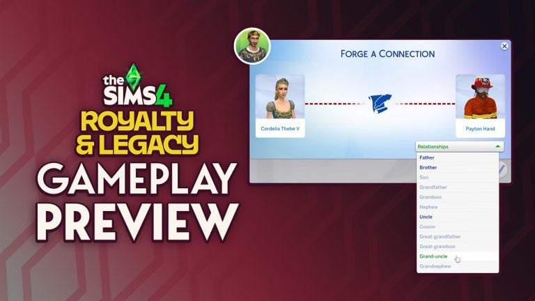 Sims Creators Give Exclusive Look Into The Sims 4 Royalty & Legacy Gameplay