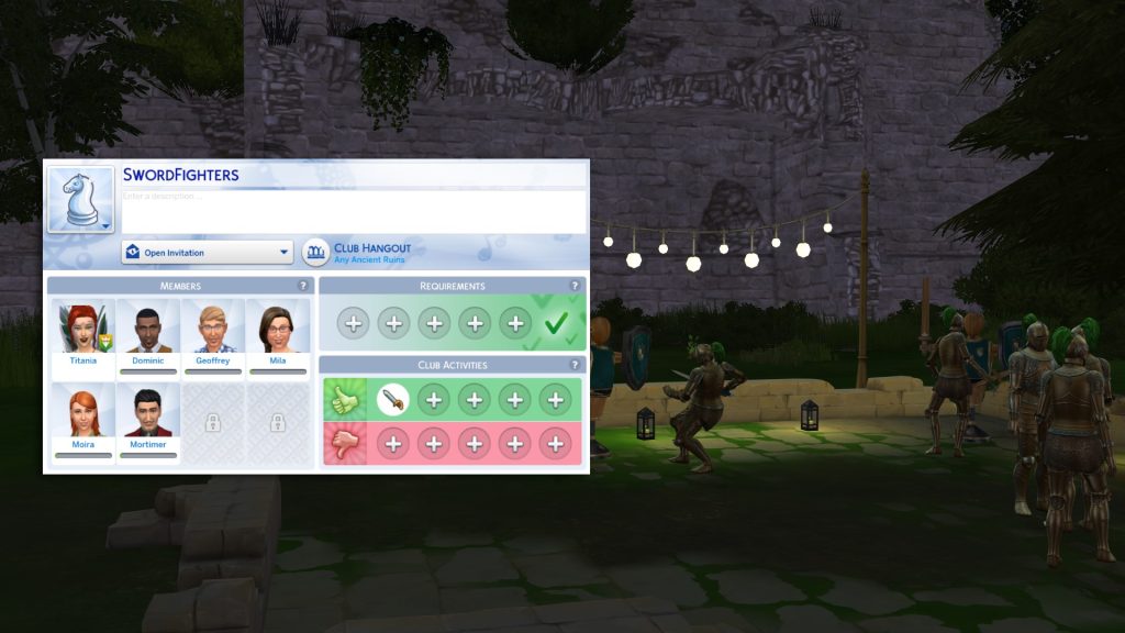 Guide to Cross Pack Features in The Sims 4 Royalty & Legacy 21 swordclub