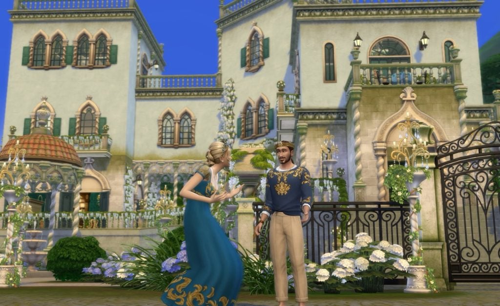 the sims 4 dynasties guide screen