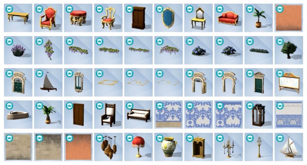 the sims 4 royalty legacy items build mode5