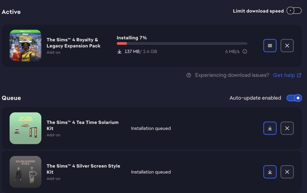 the sims 4 royalty legacy release
