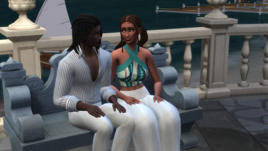 The Sims 4 Textured Hairstyles CC Showcase Screen 2