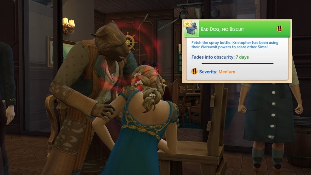 Guide to Cross Pack Features in The Sims 4 Royalty & Legacy 8 werewoflsnadal