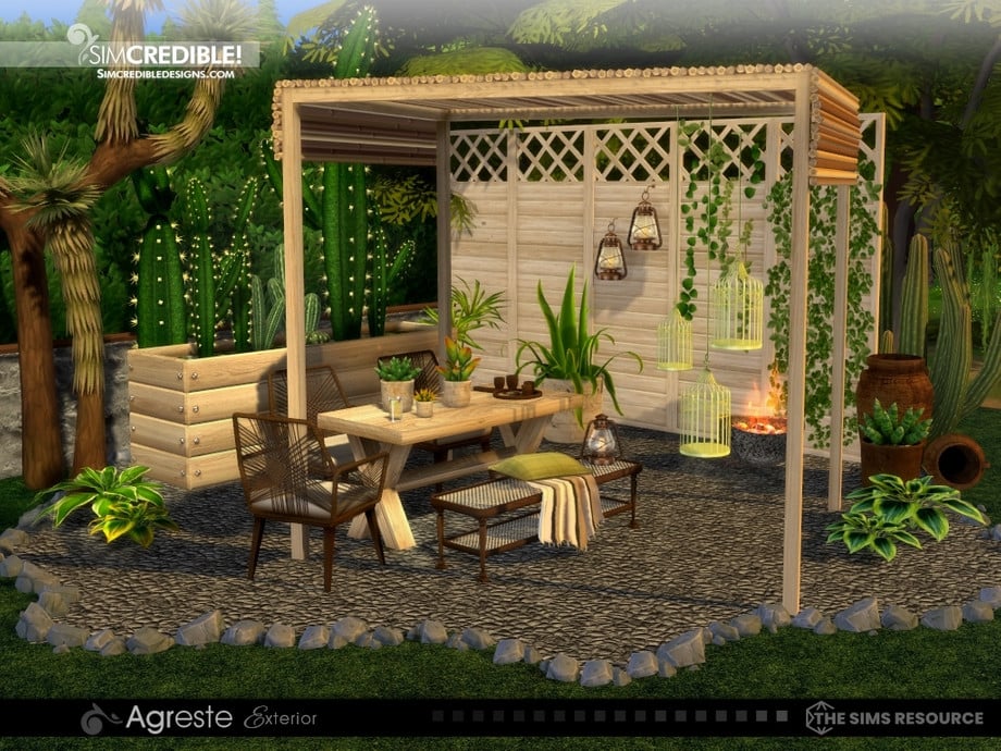 The Sims 4 Nostalgic Build CC: 40 of The Best 90s Sets for Retro Homes 96 Agreste2