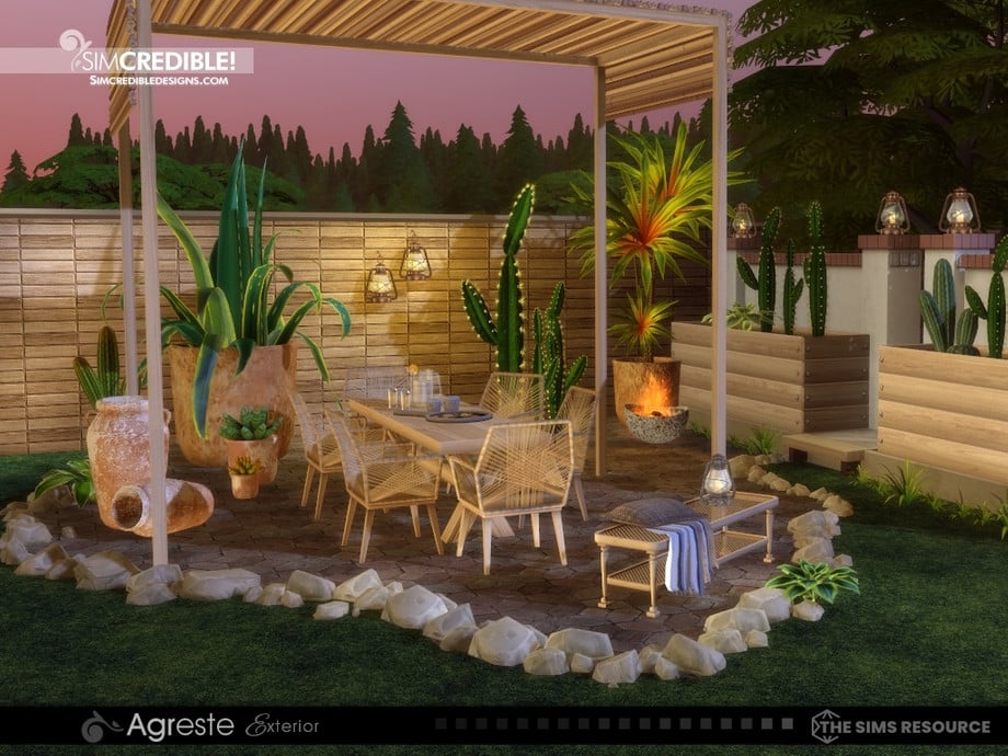 The Sims 4 Nostalgic Build CC: 40 of The Best 90s Sets for Retro Homes 94 Agreste4