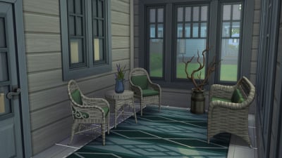 The Sims 4 Nostalgic Build CC: 40 of The Best 90s Sets for Retro Homes 83 AntiqueWicker3