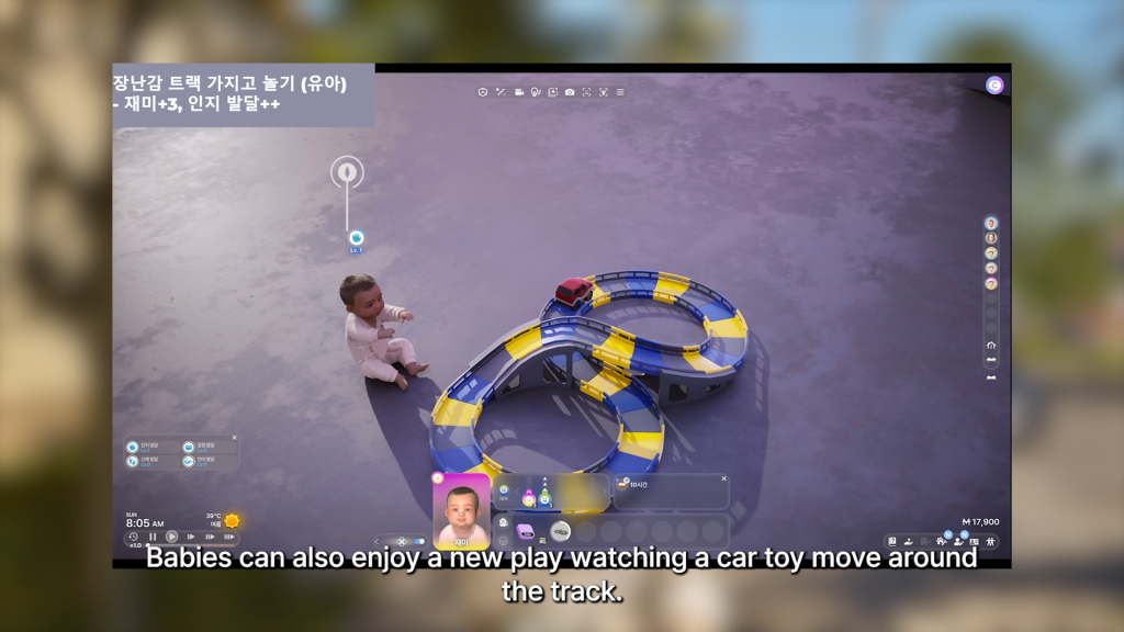 InZOI Team Reveals New Engine Testing on March 5th and Extra Update Features 32 BabyCar2