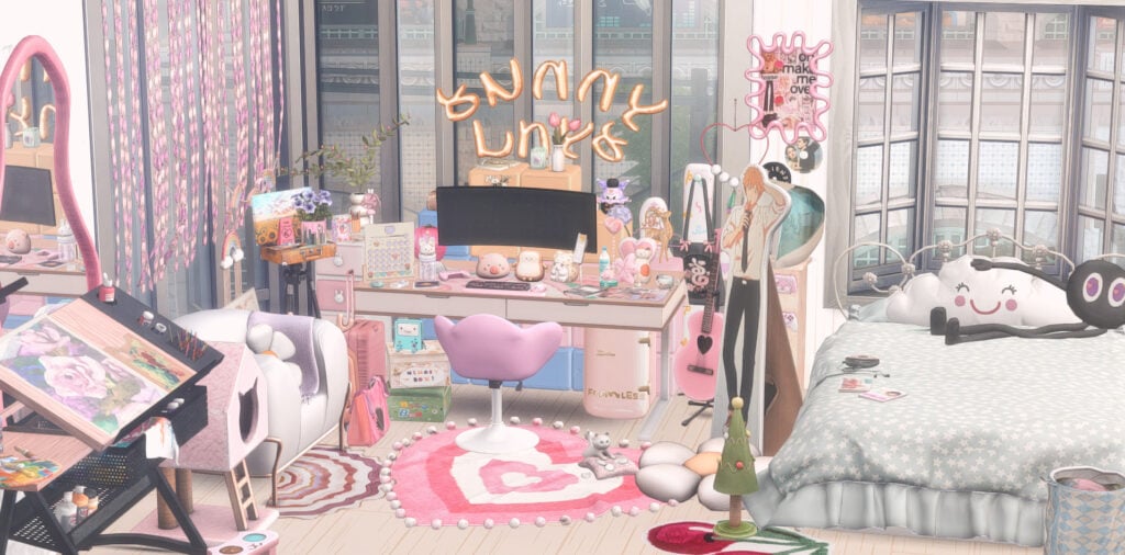 The Sims 4 Nostalgic Build CC: 40 of The Best 90s Sets for Retro Homes 77 CutestClutter8