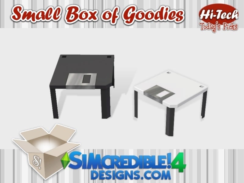 The Sims 4 Nostalgic Build CC: 40 of The Best 90s Sets for Retro Homes 22 FloppyDeskTable