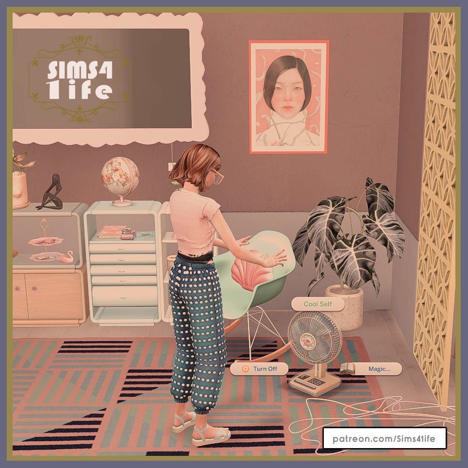 The Sims 4 Nostalgic Build CC: 40 of The Best 90s Sets for Retro Homes 91 FunctionalFan3