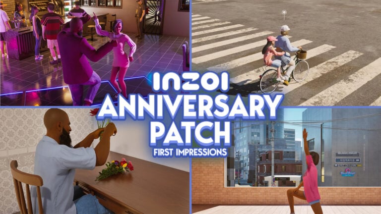 First Impressions of the InZOI Update for March 2026 (Anniversary Edition)