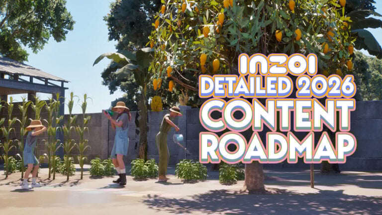 One Year of InZOI Early Access: Detailed Look at Free Content Roadmap for 2026