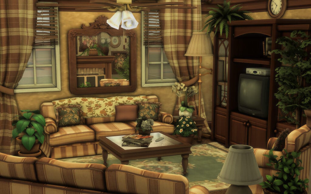 The Sims 4 Nostalgic Build CC: 40 of The Best 90s Sets for Retro Homes 61 NostalgiaLiving2