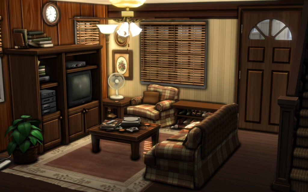The Sims 4 Nostalgic Build CC: 40 of The Best 90s Sets for Retro Homes 63 NostalgiaLiving3