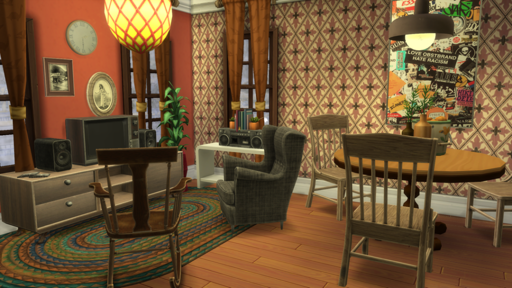 The Sims 4 Nostalgic Build CC: 40 of The Best 90s Sets for Retro Homes 69 OldMemories1