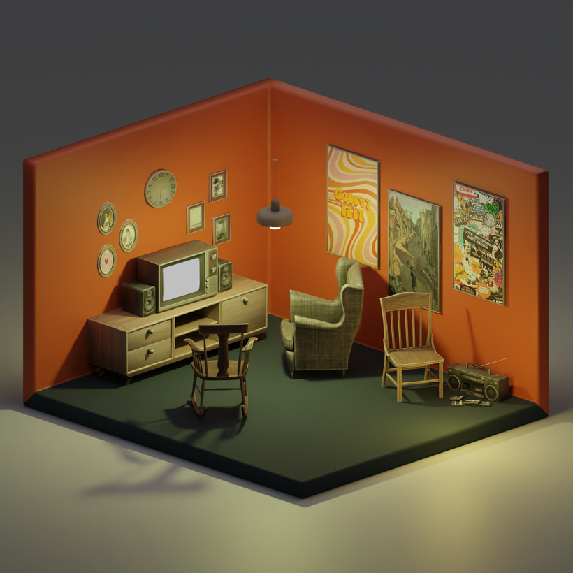 The Sims 4 Nostalgic Build CC: 40 of The Best 90s Sets for Retro Homes 70 OldMemories2