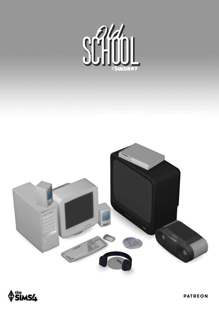 The Sims 4 Nostalgic Build CC: 40 of The Best 90s Sets for Retro Homes 13 OldSchool1