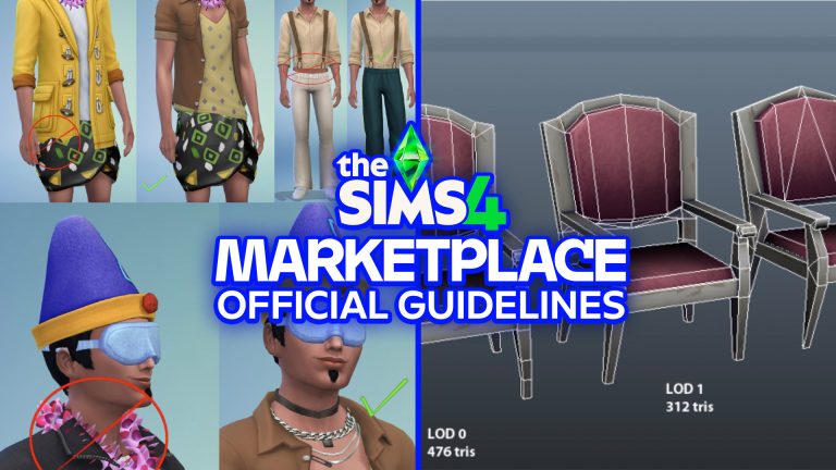 Official Guide to Getting Your Content Approved for The Sims 4 Marketplace