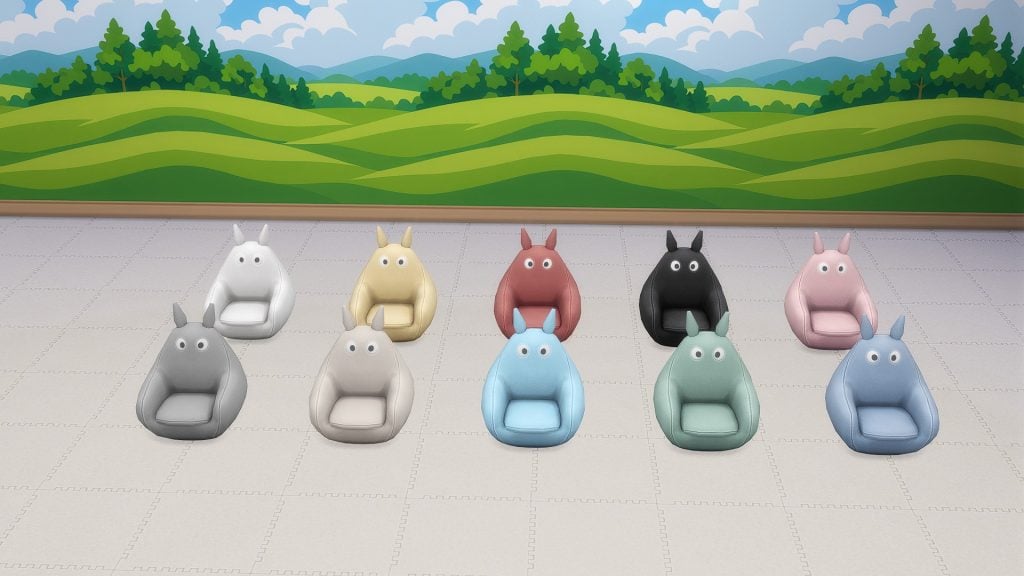SYB LBS Chibi Totoro Chair Preview